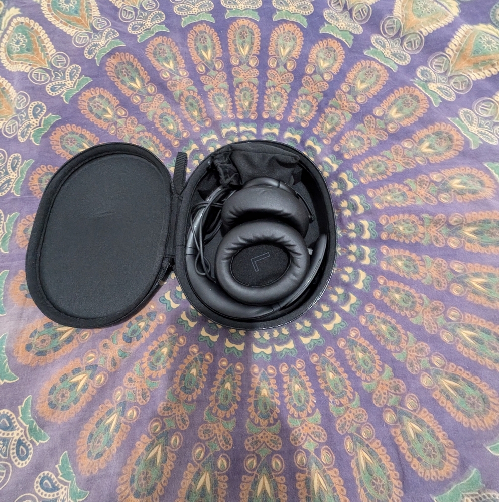 Black Over-Ear Headphones